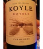 Koyle Royale Carmenere by Viña Koyle 2010